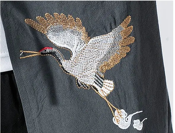 Kimono Cardigan Men Japanese Kimono Traditional Beach Thin Holiday