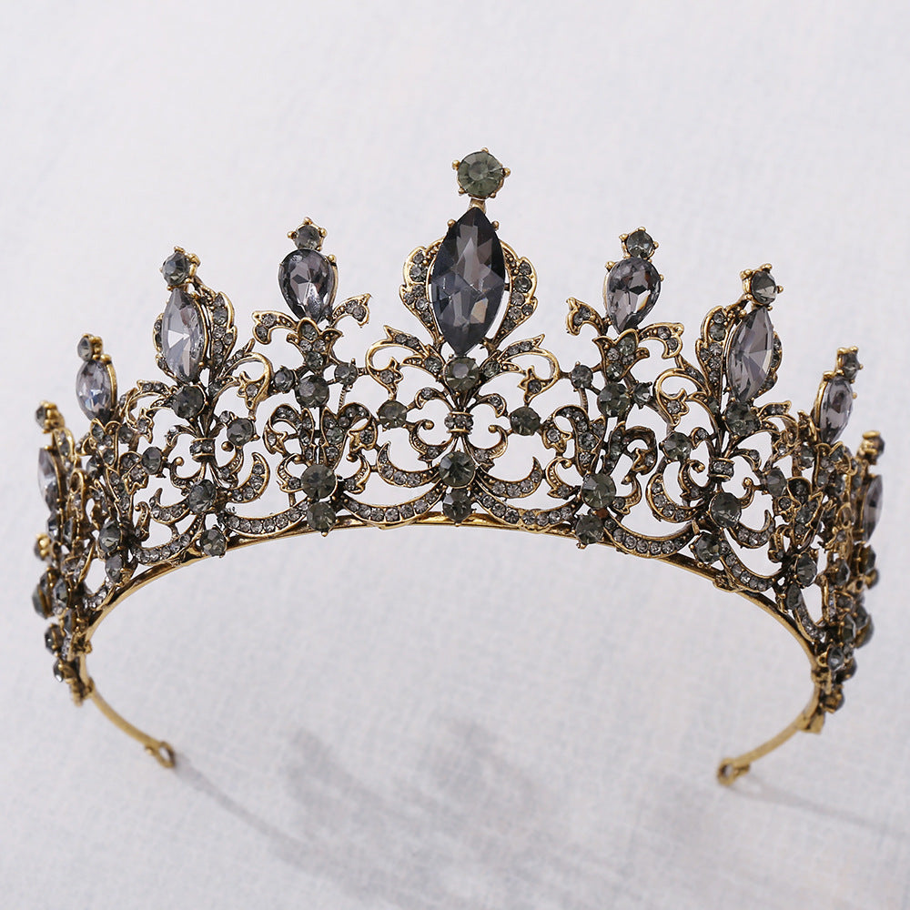 Baroque Crown Wedding Diadem Dress Accessories