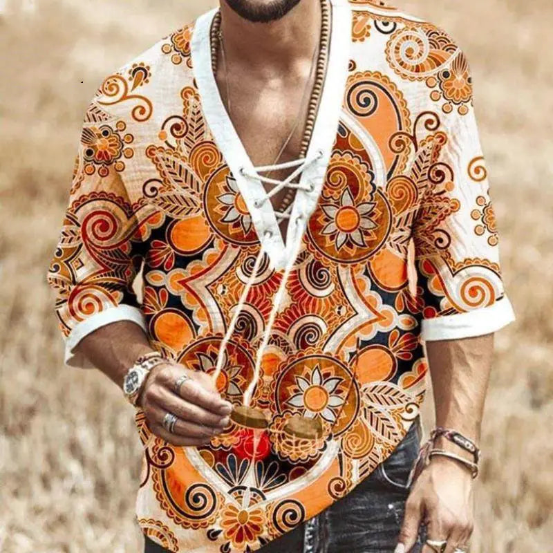 Loose Hot style Men Shirt