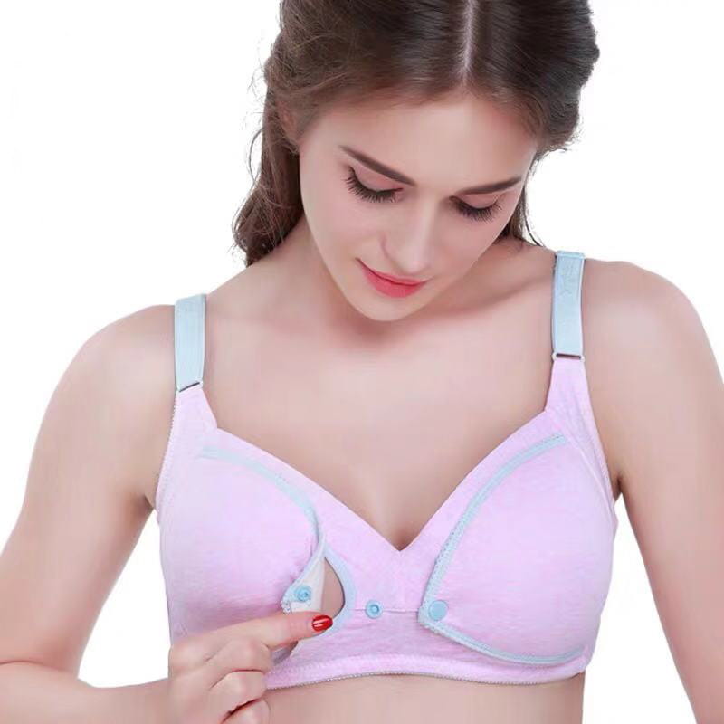 Breastfeeding Bras Maternity Open Nursing Bra for Feeding Nursing Underwear Clothes for Pregnant Lingerie Women