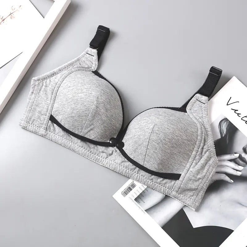 Breastfeeding Bras Maternity Open Nursing Bra for Feeding Nursing Underwear Clothes for Pregnant Lingerie Women