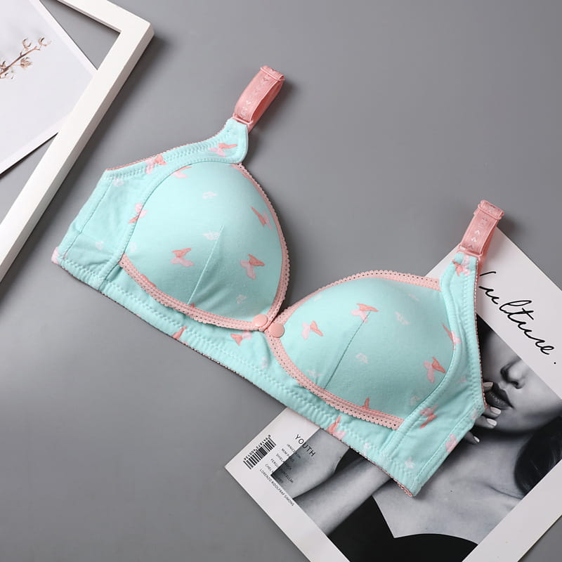 Breastfeeding Bras Maternity Open Nursing Bra for Feeding Nursing Underwear Clothes for Pregnant Lingerie Women
