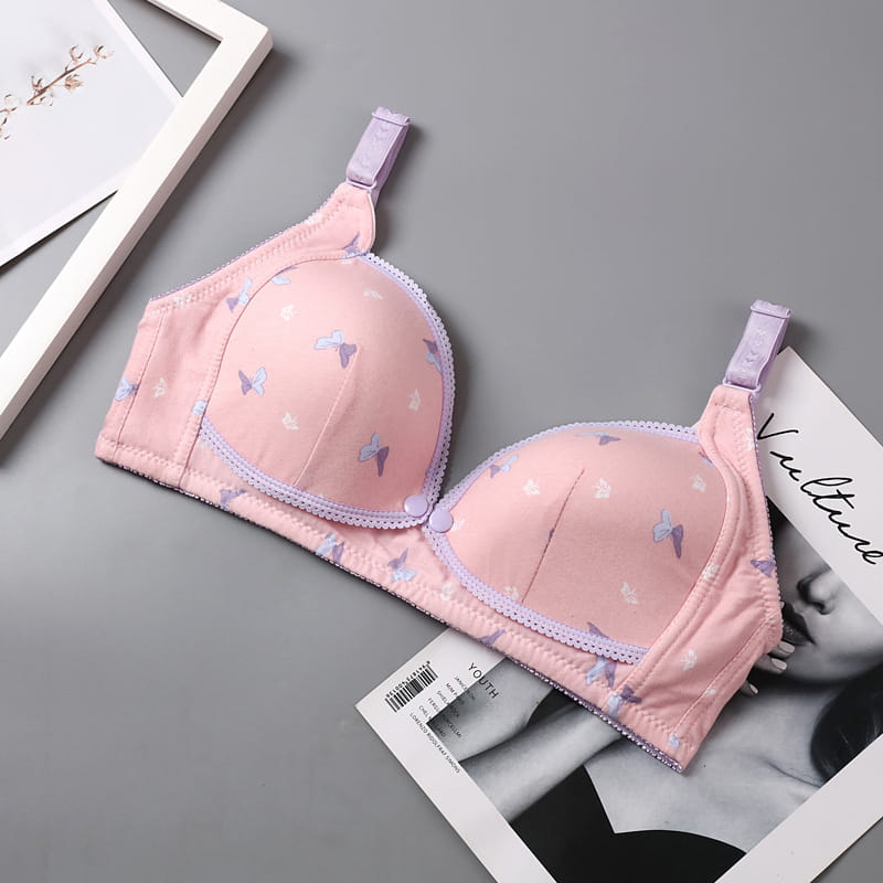 Breastfeeding Bras Maternity Open Nursing Bra for Feeding Nursing Underwear Clothes for Pregnant Lingerie Women