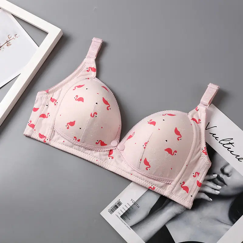 Breastfeeding Bras Maternity Open Nursing Bra for Feeding Nursing Underwear Clothes for Pregnant Lingerie Women