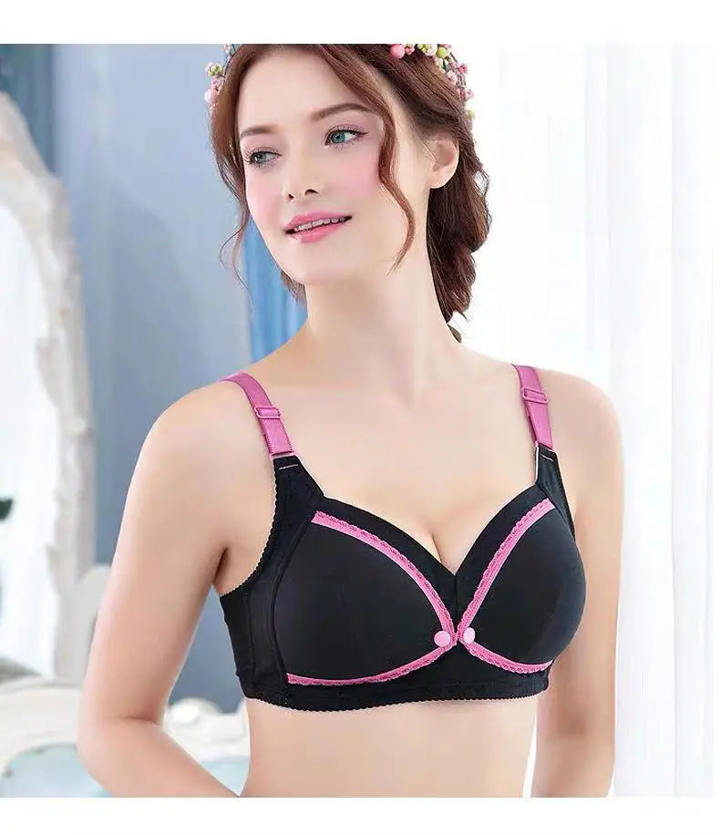 Breastfeeding Bras Maternity Open Nursing Bra for Feeding Nursing Underwear Clothes for Pregnant Lingerie Women