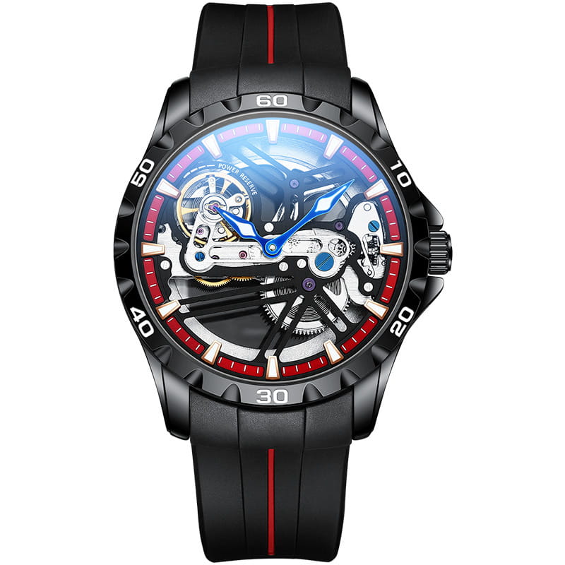Ailang Watch Manufacturers Directly Supply Fully Automatic Mechanical Watches Vibrato Creative Hollow Men’s Watch