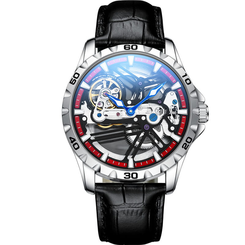 Ailang Watch Manufacturers Directly Supply Fully Automatic Mechanical Watches Vibrato Creative Hollow Men’s Watch