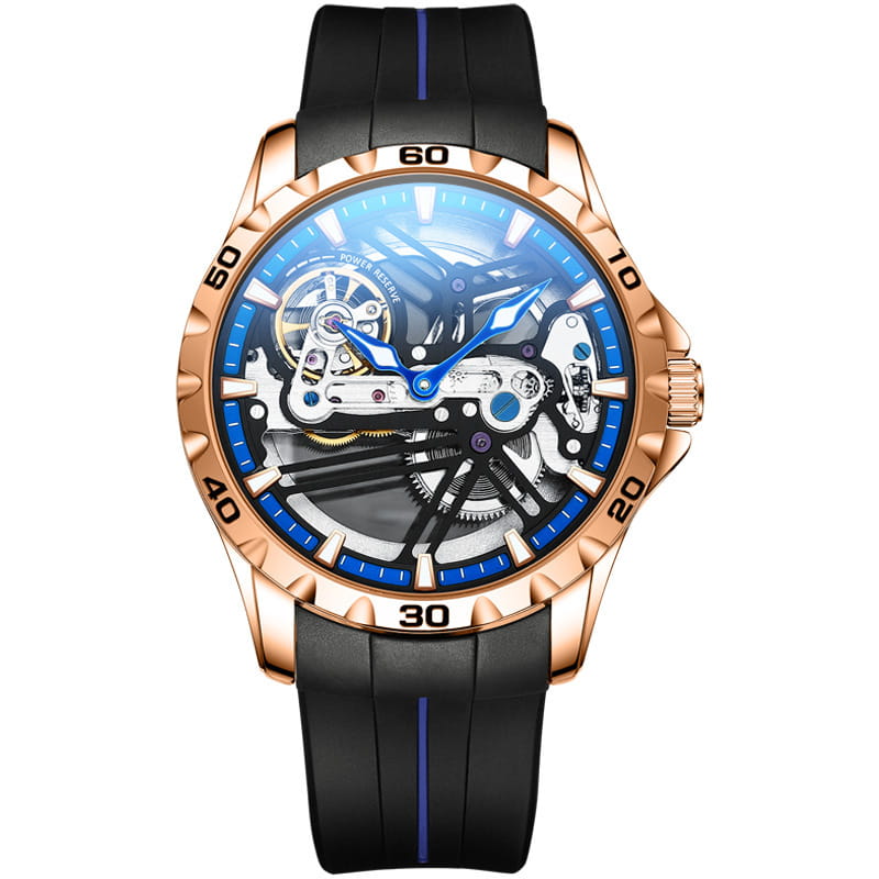 Ailang Watch Manufacturers Directly Supply Fully Automatic Mechanical Watches Vibrato Creative Hollow Men’s Watch