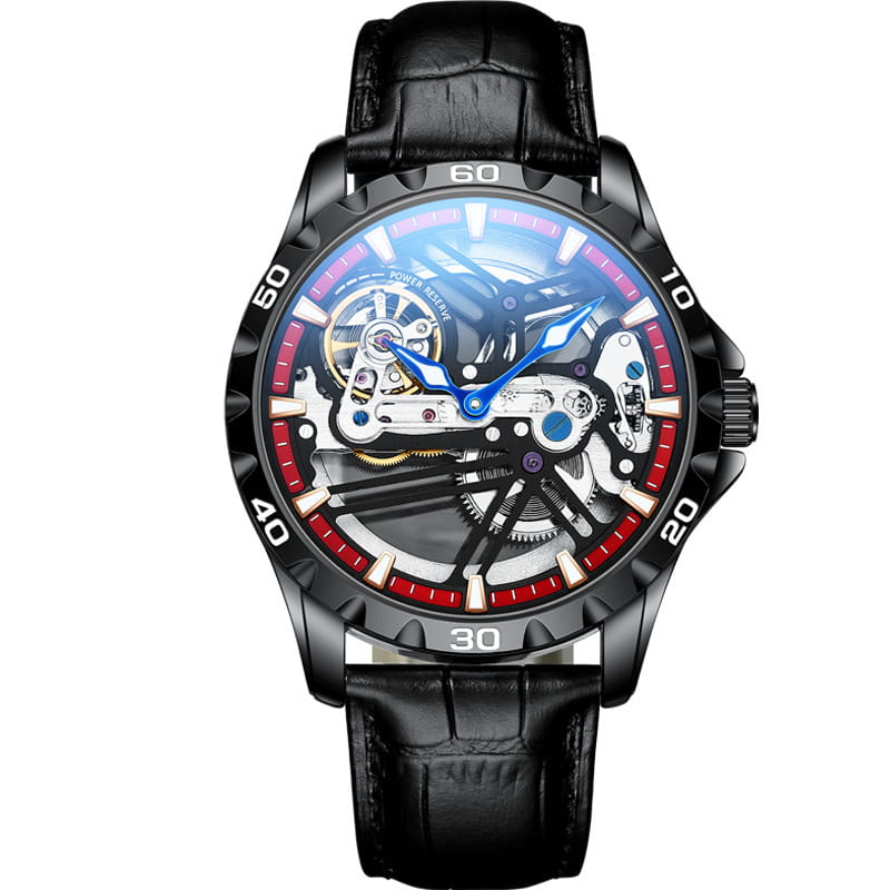 Ailang Watch Manufacturers Directly Supply Fully Automatic Mechanical Watches Vibrato Creative Hollow Men’s Watch