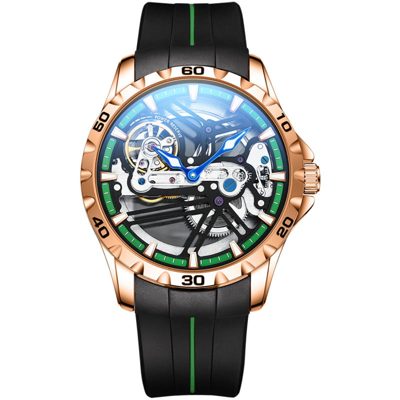 Ailang Watch Manufacturers Directly Supply Fully Automatic Mechanical Watches Vibrato Creative Hollow Men’s Watch