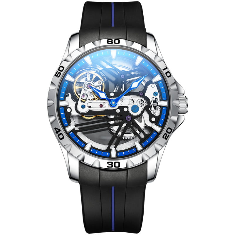 Ailang Watch Manufacturers Directly Supply Fully Automatic Mechanical Watches Vibrato Creative Hollow Men’s Watch