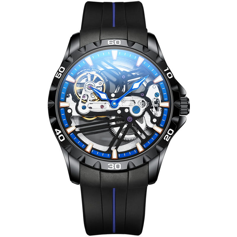 Ailang Watch Manufacturers Directly Supply Fully Automatic Mechanical Watches Vibrato Creative Hollow Men’s Watch