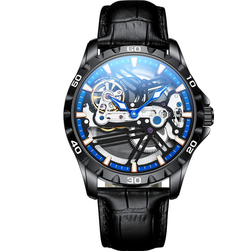 Ailang Watch Manufacturers Directly Supply Fully Automatic Mechanical Watches Vibrato Creative Hollow Men’s Watch