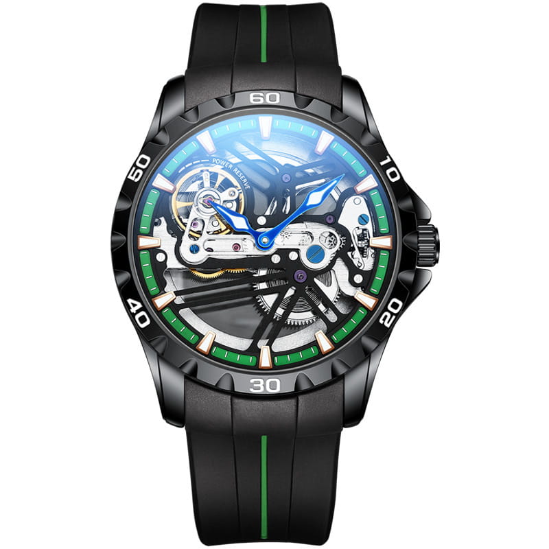 Ailang Watch Manufacturers Directly Supply Fully Automatic Mechanical Watches Vibrato Creative Hollow Men’s Watch