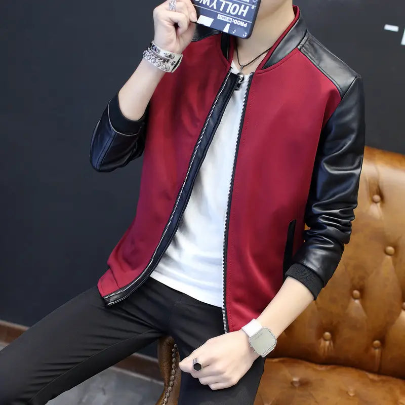 Autumn And Winter New Men’s Leather Jackets