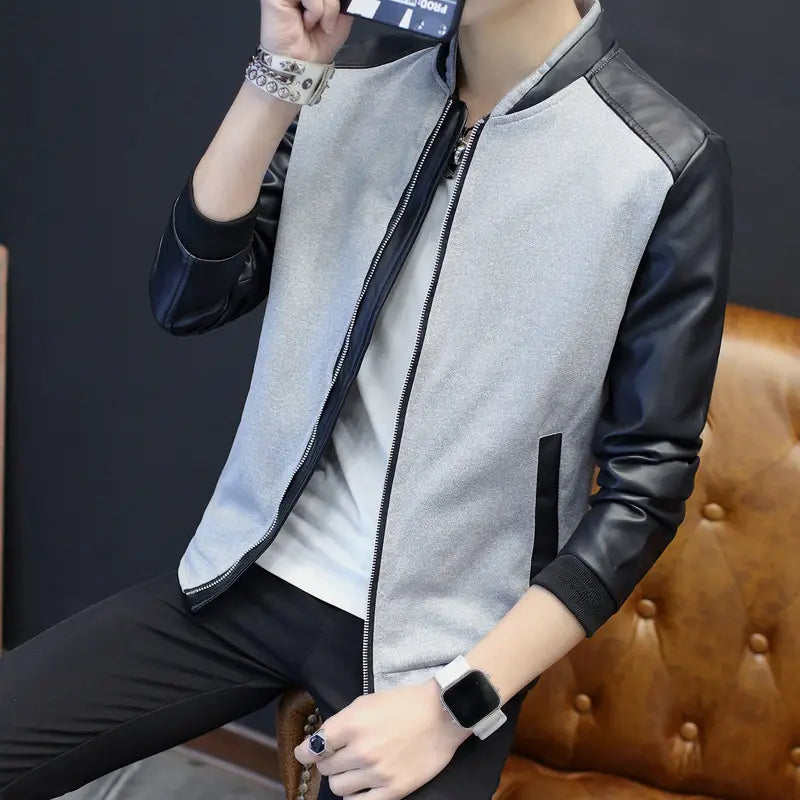 Autumn And Winter New Men’s Leather Jackets