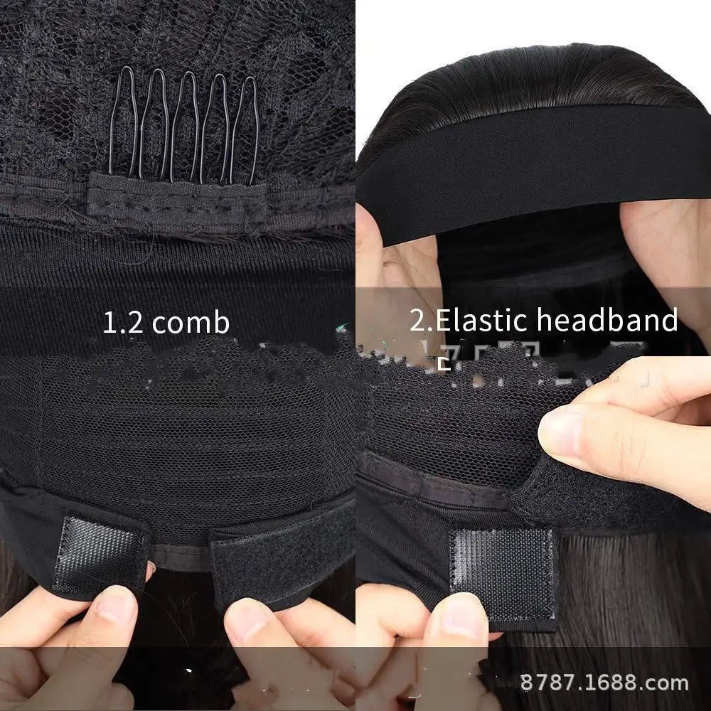 New Style Hair Band Headscarf Wig Headgear Foreign Trade Headscarf Wig Cover African Ladies Small Volume Explosive Head