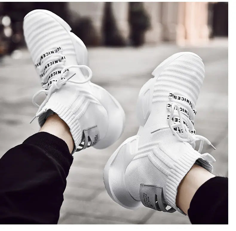 Socks Shoes Daddy Shoes Sports Shoes Men’S Large Size Trendy Shoes Casual Shoes