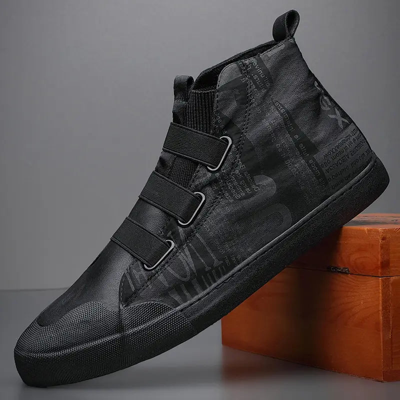 Men’s High-top Camouflage Canvas Shoes Youth Fashion Casual Shoes