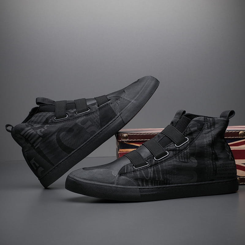 Men’s High-top Camouflage Canvas Shoes Youth Fashion Casual Shoes
