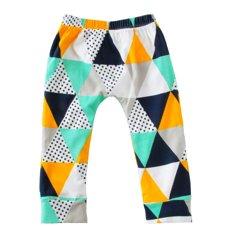 Children’s Clothing Boy Suit Short-Sleeved T-Shirt Blue Letter Arrow Geometric Pants Baby Two-Piece Suit