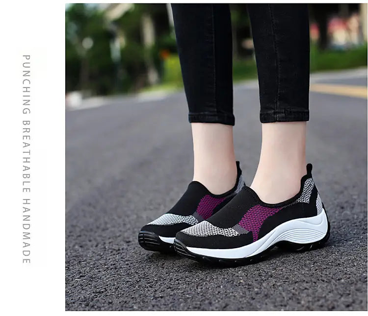 Ladies Casual Sports Mom Shoes