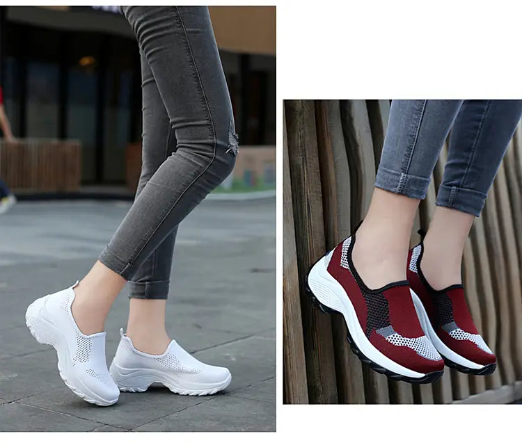 Ladies Casual Sports Mom Shoes