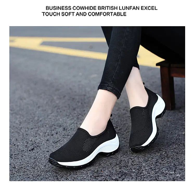Ladies Casual Sports Mom Shoes