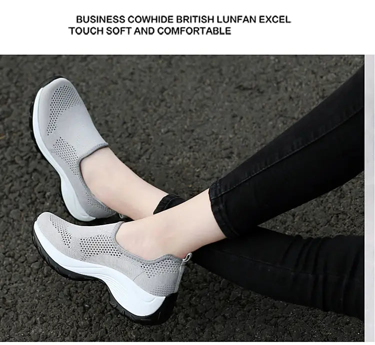 Ladies Casual Sports Mom Shoes