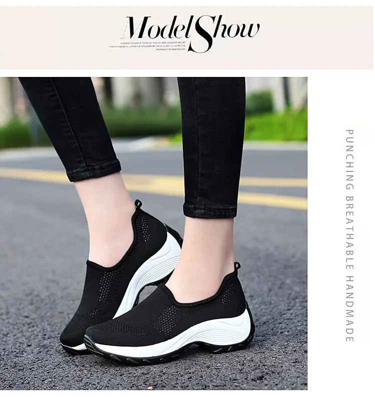 Ladies Casual Sports Mom Shoes