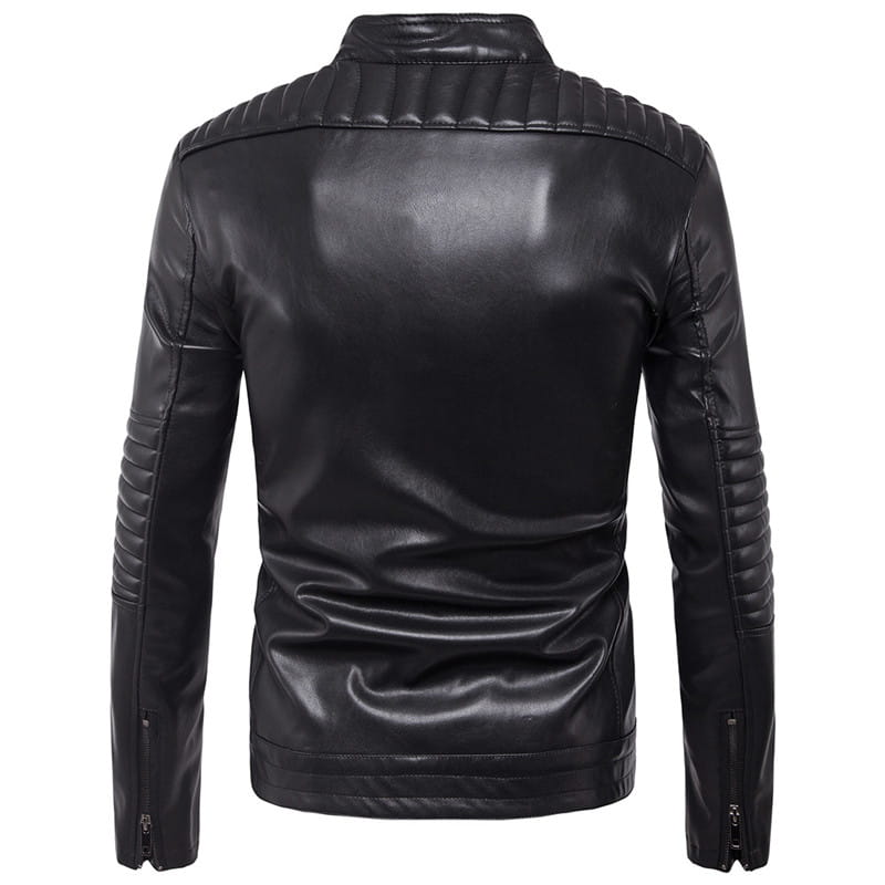 Men’s Motorcycle Zipper Jacket