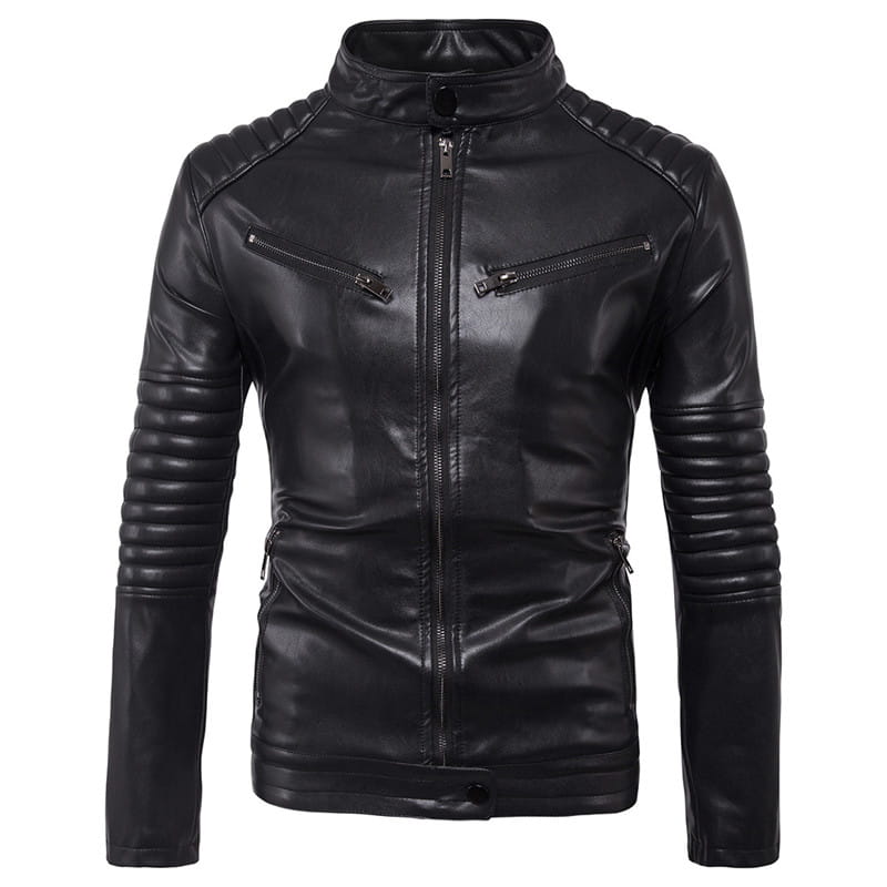 Men’s Motorcycle Zipper Jacket