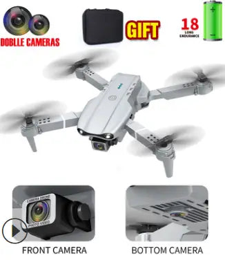 SHAREFUNBAY New Drone 4k HD Dual Camera Visual Positioning 1080P WiFi Fpv Drone Height Preservation Rc Quadcopter