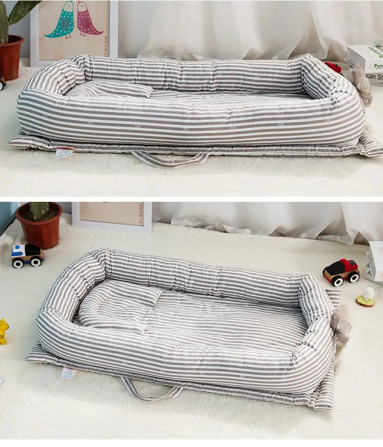 New Type Portable Baby Bed Fashion All Cotton Baby Bed Bed Bionic Bed