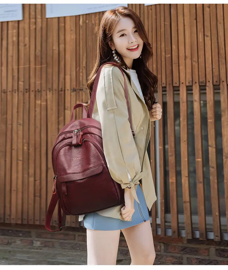 Versatile Soft Leather Bag