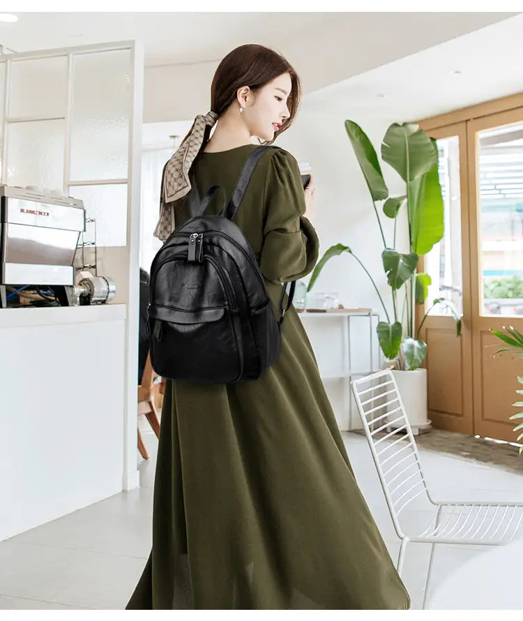Versatile Soft Leather Bag