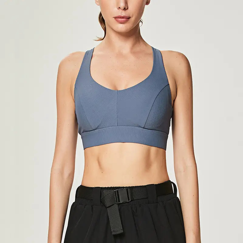 Cross Sports Underwear For American Back Women’S Shock Proof Running Close To Shape Fitness Vest Type Large Chest Shock