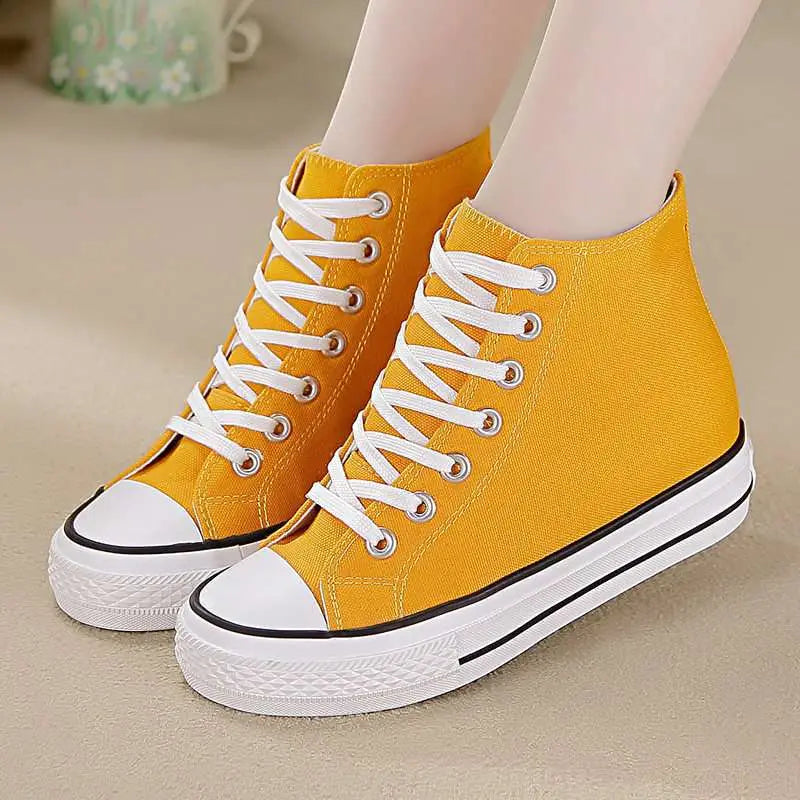 Canvas Shoes Women’s Shoes High-Top Shoes