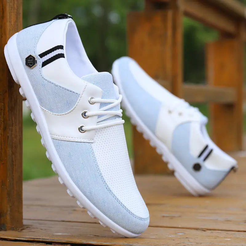 Cloth Shoes Men’S Summer Breathable Deodorant Peas Shoes Canvas Shoes Men’S Lazy Shoes