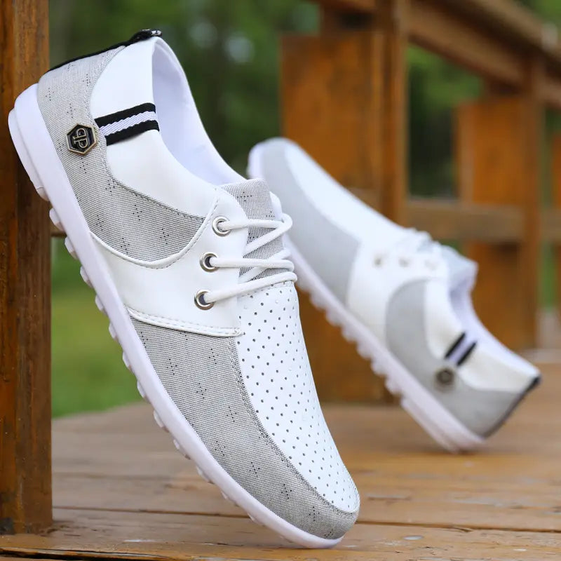 Cloth Shoes Men’S Summer Breathable Deodorant Peas Shoes Canvas Shoes Men’S Lazy Shoes