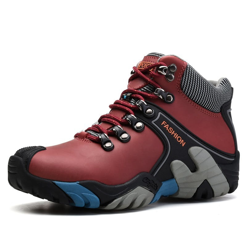 Men’S High-Top Non-Slip And Wear-Resistant Outdoor Hiking Shoes