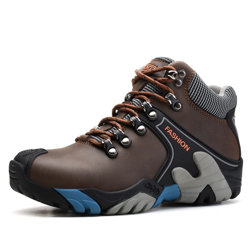 Men’S High-Top Non-Slip And Wear-Resistant Outdoor Hiking Shoes