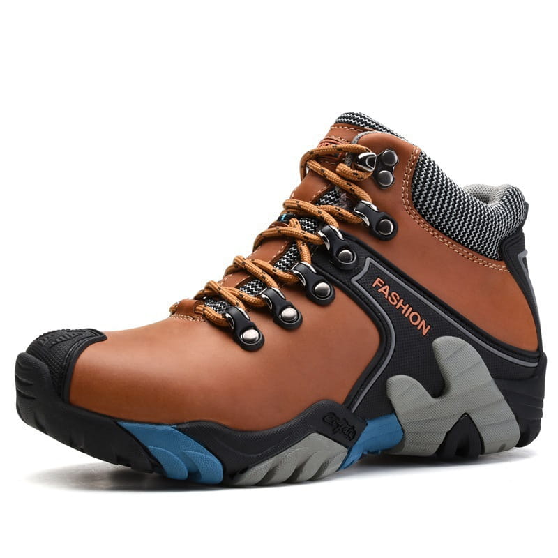Men’S High-Top Non-Slip And Wear-Resistant Outdoor Hiking Shoes