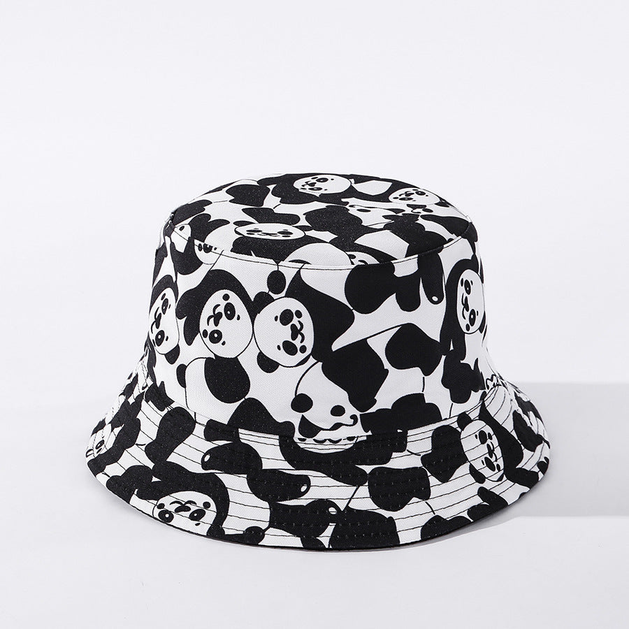 Lattice Element Sun Hat Female Japanese