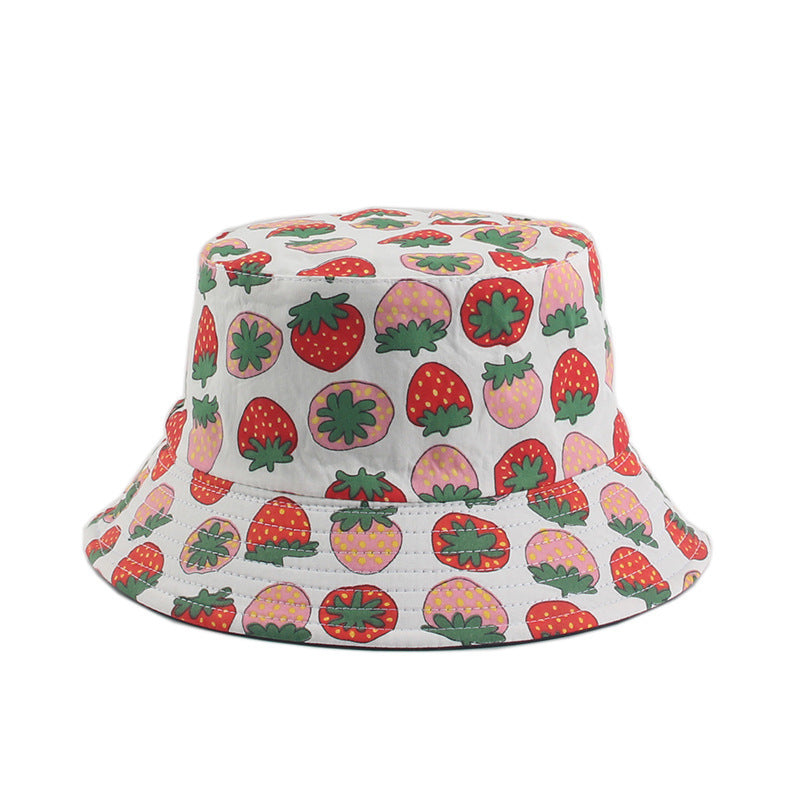 Lattice Element Sun Hat Female Japanese