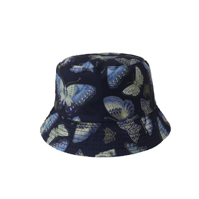Lattice Element Sun Hat Female Japanese
