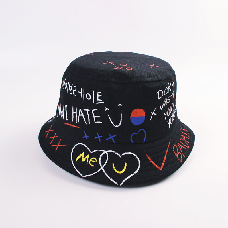 Lattice Element Sun Hat Female Japanese
