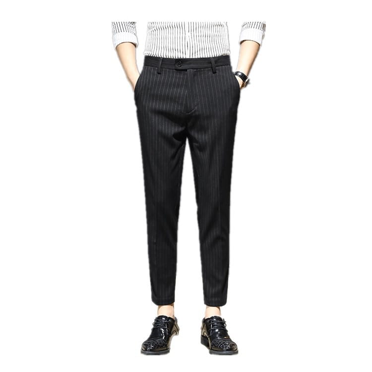 Business Striped Trousers For Men