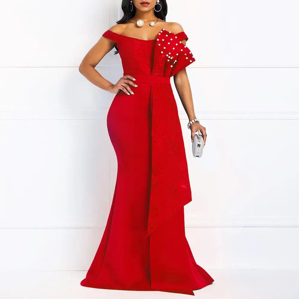 Dresses Women’s Dresses European And American Banquet Evening Dress Bridesmaid Dress