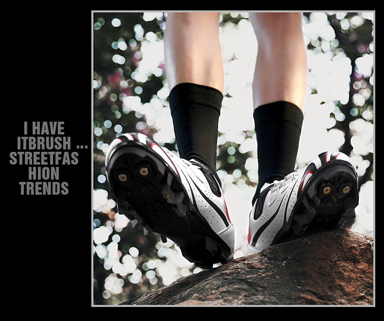 Outdoor Non-lock Cycling Shoes Rubber Sole Men And Women Couple All-terrain Cycling Shoes